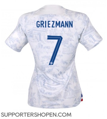 Frankrike Antoine Griezmann #7 Borta Matchtröja Dam VM 2022 Kortärmad